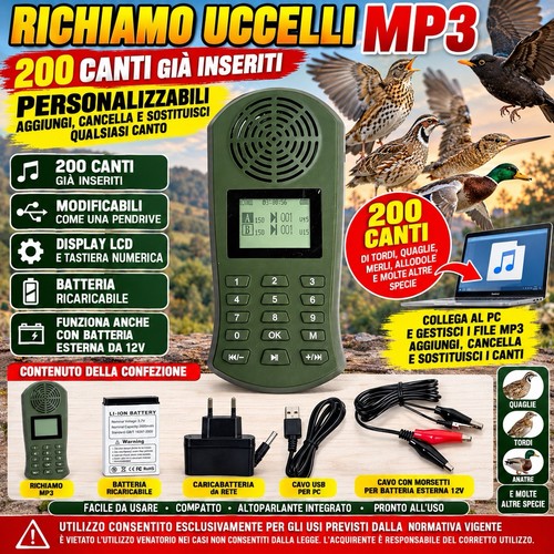 Richiamo uccelli mp3 - richiamo,