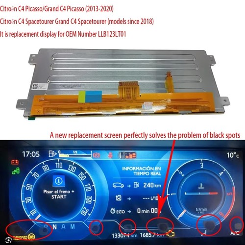 Display lcd lllb123lt01 - display,